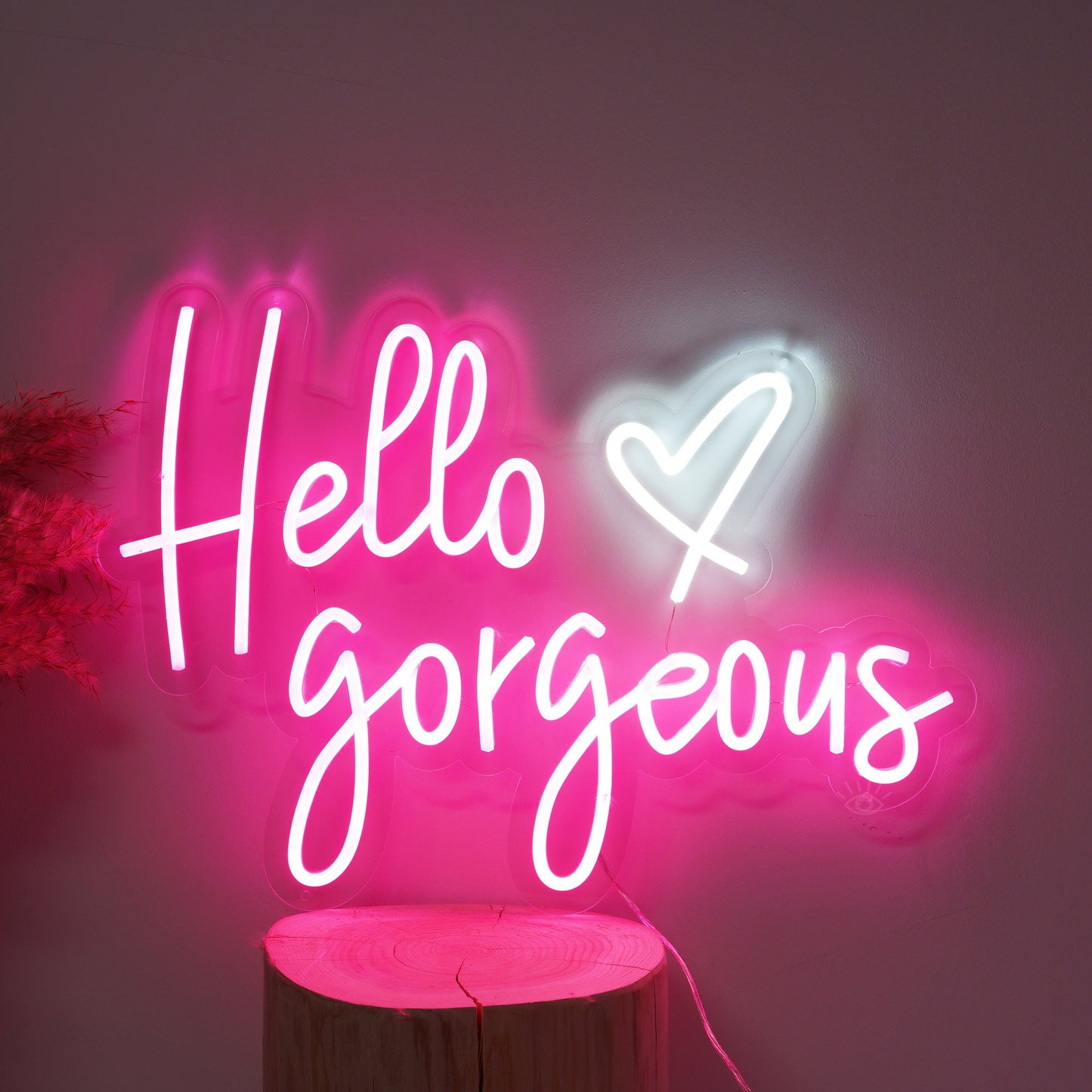 Hello Gorgeous Neon Sign (20 * 14.5 inch)