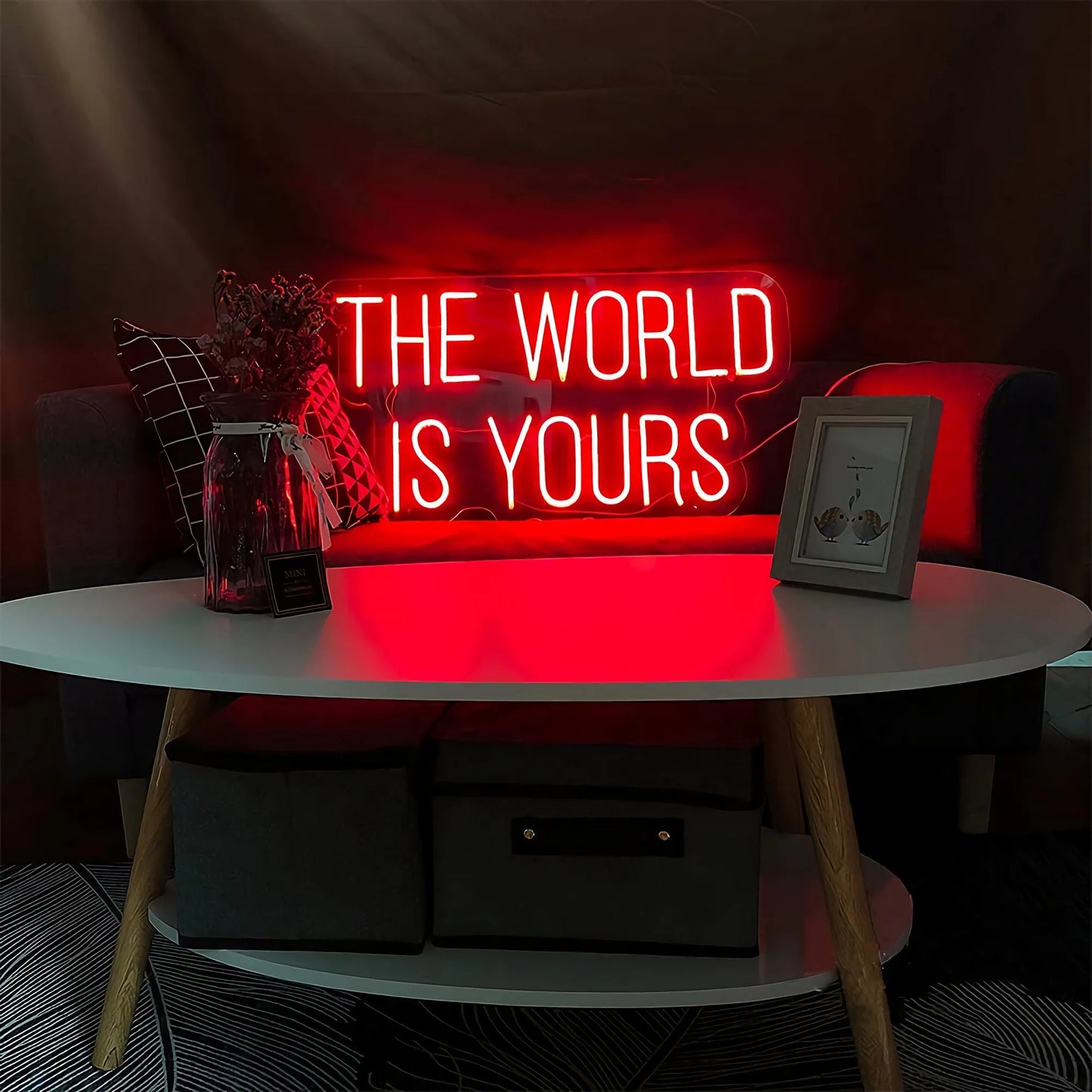 The World Is Yours Neon Sign (20*7.5inch)