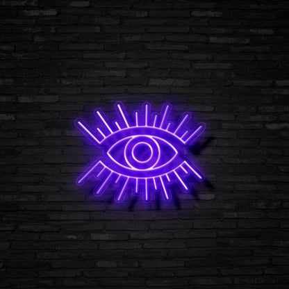 Evil Eye Neon Sign (16 * 12.5 inch)