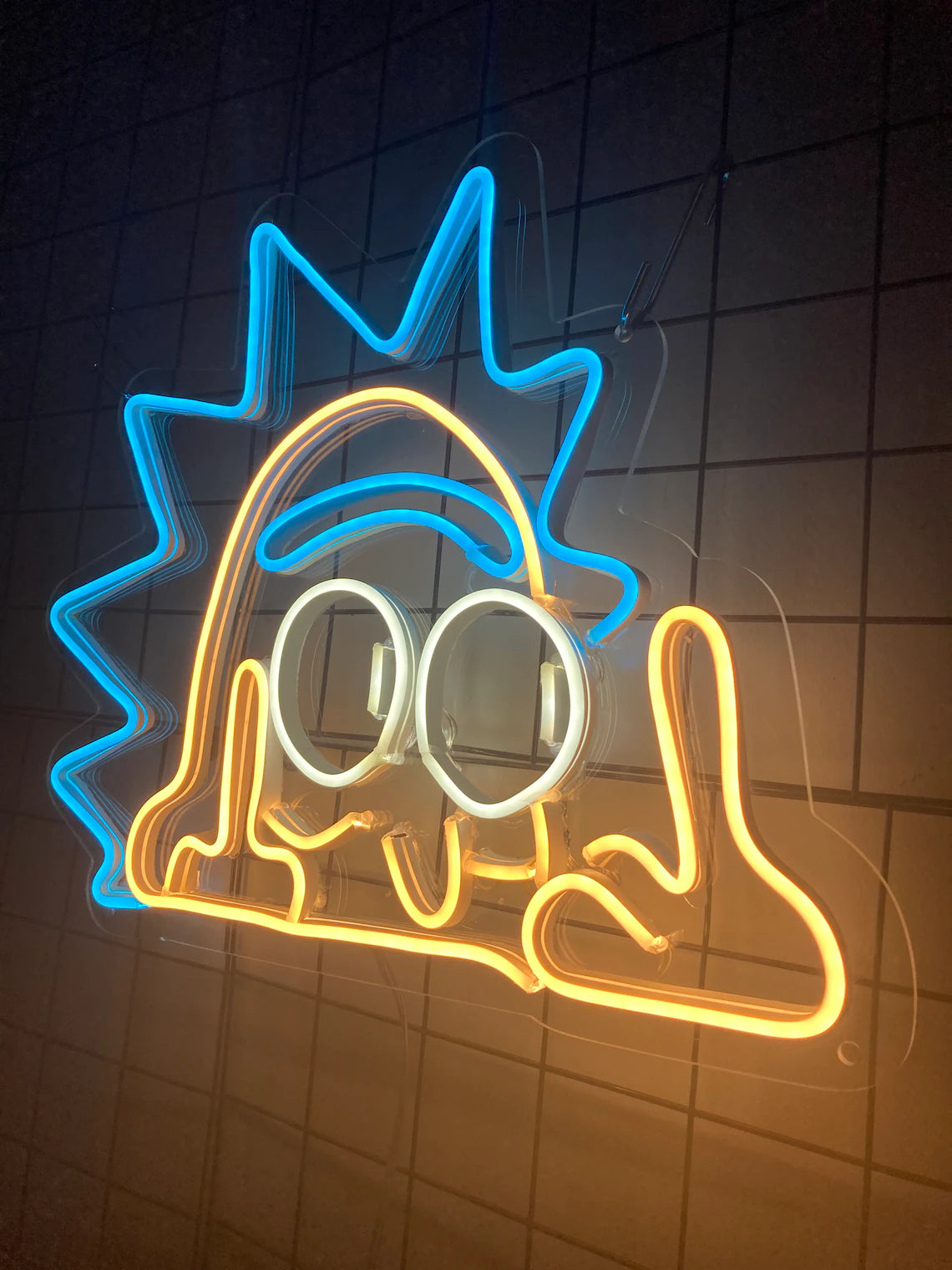 Rick Neon Sign（19*23.5inch）