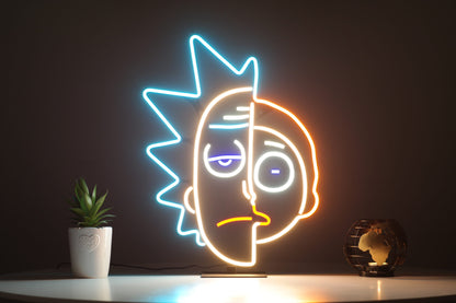 Rick and Morty Neon Sign（18.5*23inch）