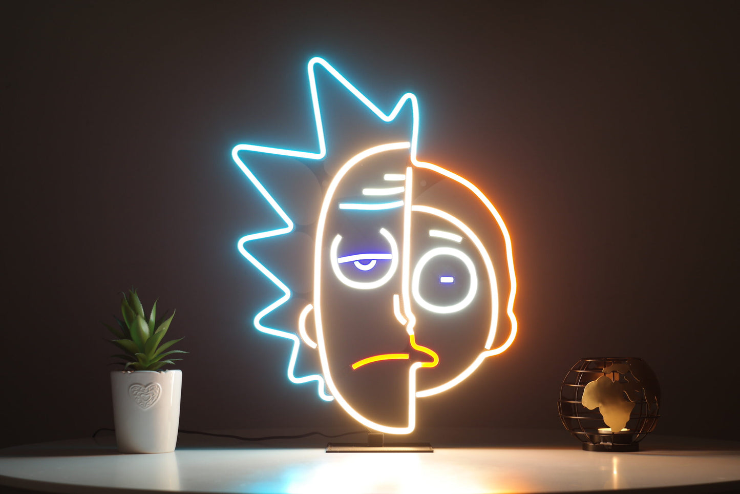 Rick and Morty Neon Sign Breaking Bad Wall Art Decor 21st 