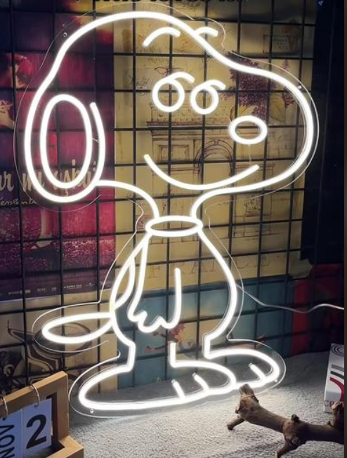 Snoopy dog neon sign (20*15.5inch)